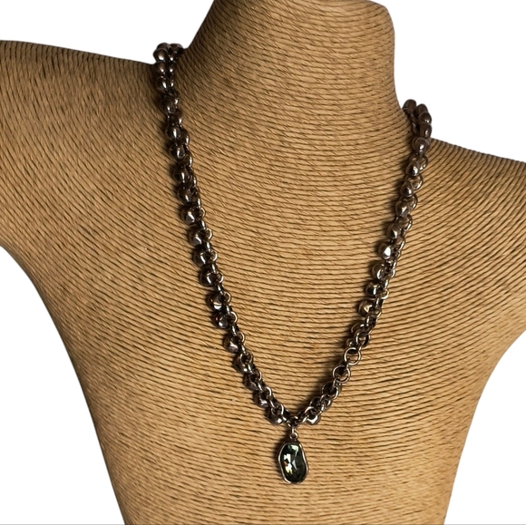 UNO DE 50 Silver & Green CRYSTAL Necklace Bracelet & Earrings